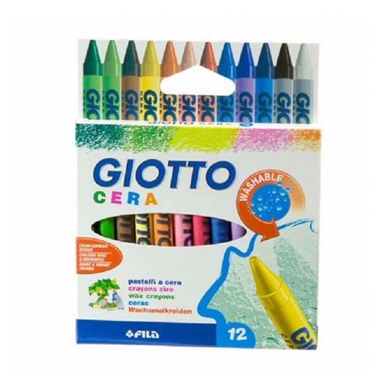 Слика на Бои, Восочни, Сет 1/12, Giotto, Cera, 281200