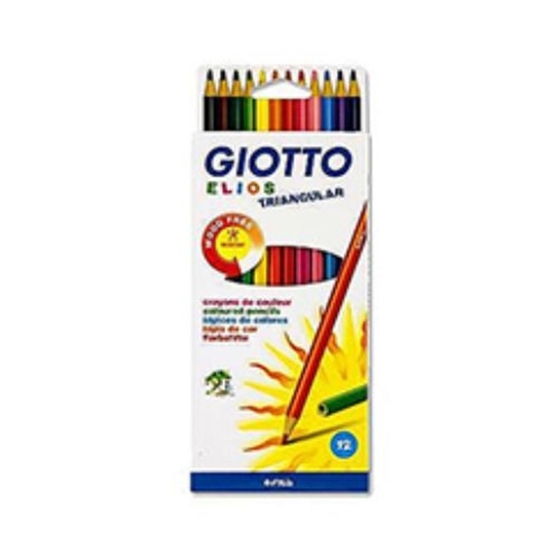 Слика на Боици, Дрвени, Триаголни, Сет 1/12, Giotto, Elios Tri, 275800