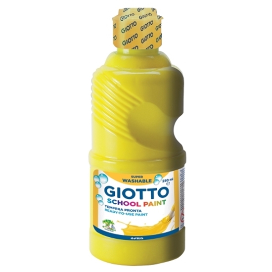 Слика на Боја, Темперна, 250мл, Giotto, School Paint, 530802, Жолта