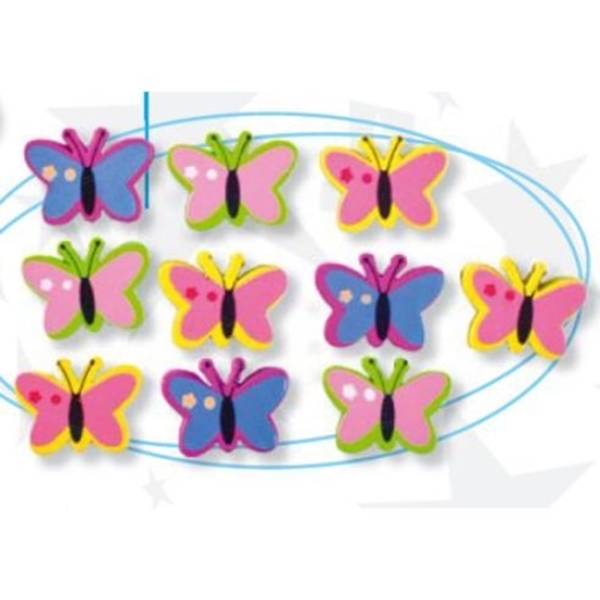 Слика на Декорации, Пеперутки, Крафт, Дрво, 1/10, Statovac, 137212