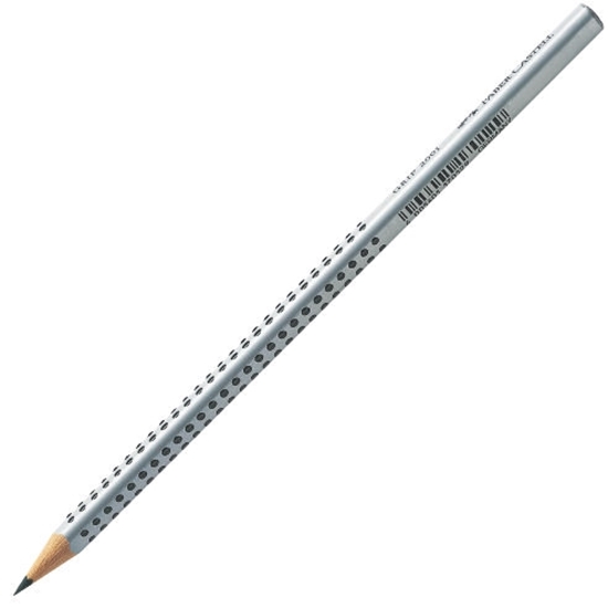 Слика на Молив, Графитен, HB, Faber Castell, Grip 2001, 117000, Сива