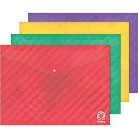 Слика на Папка со копче, А4, Пвц, Office Point, 3461100-04, Зелена