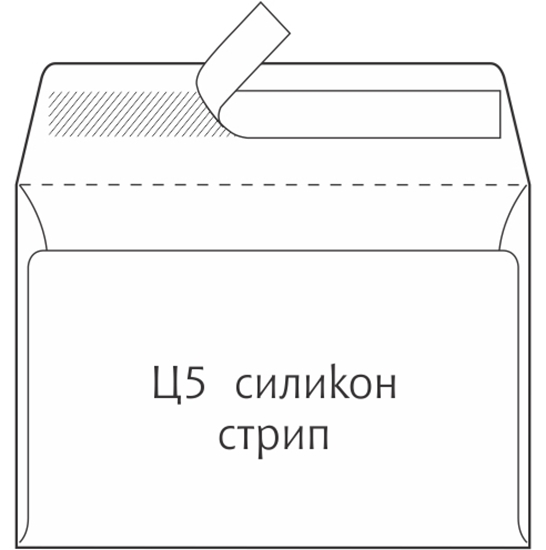 Слика на Плик , 162*229, Ц5, Gpv, 25301, Бела