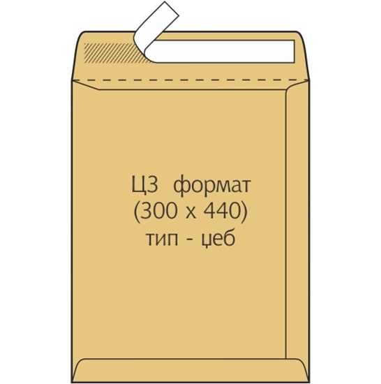 Слика на Плик џеб, Ц3, 310*440, Gpv, AS 0884, Кафен