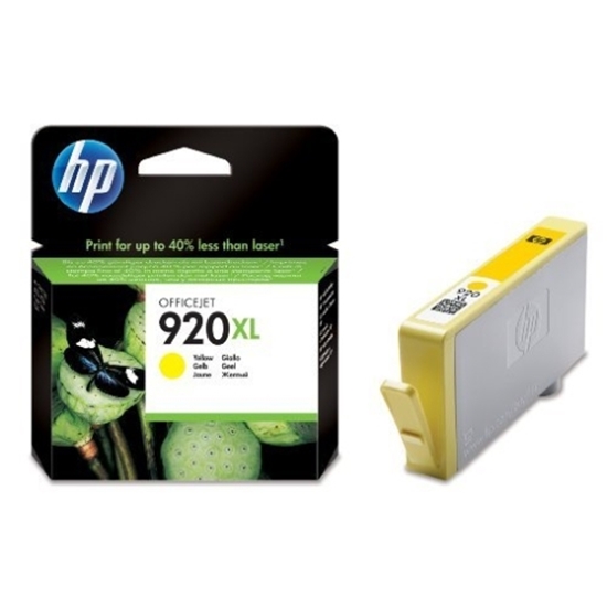 Слика на Кертриџ, HP 920XL, Officejet 6000/6500/7000/7500, CD974AE, Жолта