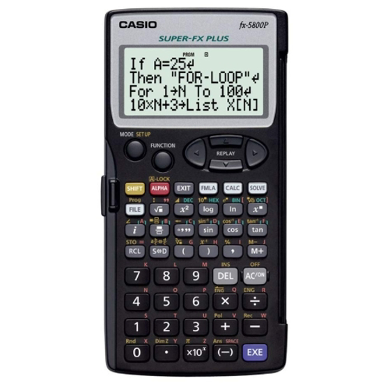 Слика на Калкулатор математички, Casio, FX-5890P, Црна