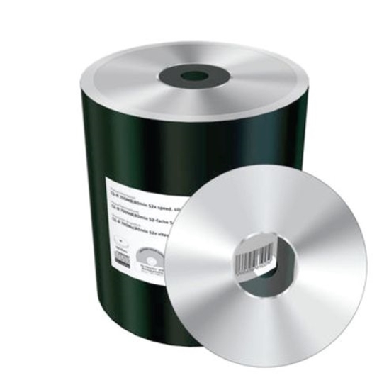 Слика на CD-R, 700MB/80min, 52x Speed, Spindle, Сет 1/100, Media Range, Unprinted, MR230