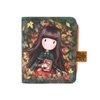 Слика на Сет паричник и несесер, Santoro, Autumn Leaves, 1030GJ01, 10*11.7*2.5цм, Зелена