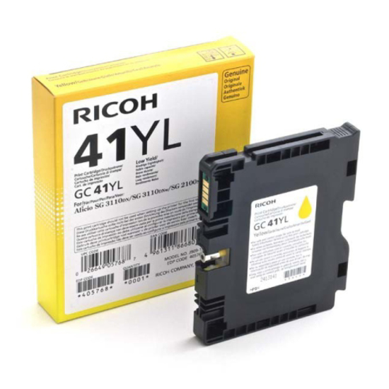 Слика на Кертриџ, Ricoh, Aficio SG3110dn, 405764, Жолт