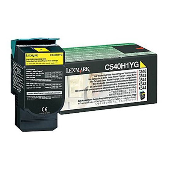 Слика на Тонер, Lexmark, C540/C544/X546, C540H1YG, Жолта