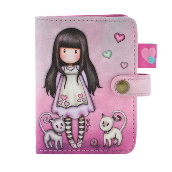 Слика на Паричник, Card Holder, Santoro, Tall Tails, 583GJ08, 9*11*2цм, Розева