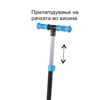 Слика на Тротинет, Со LED Светло, 3 тркала, Cool Wheels, Twist Led Light, FR58055, Сина