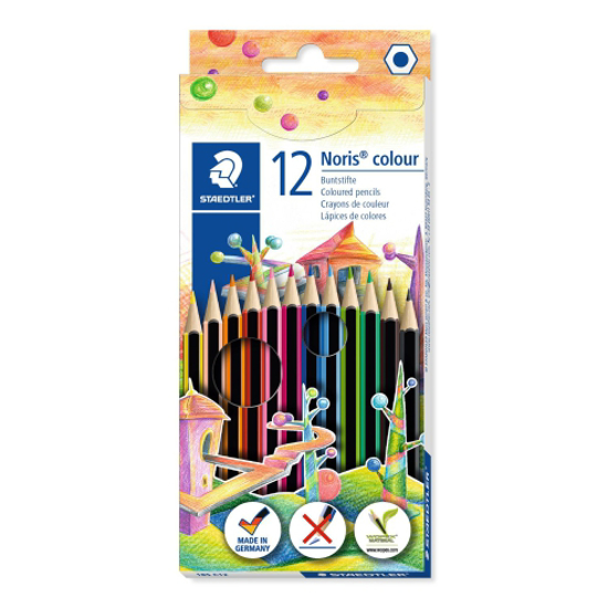 Слика на Бои дрвени, Сет 12/1, WOPEX, Staedtler, Noris® colour, 185 C12P