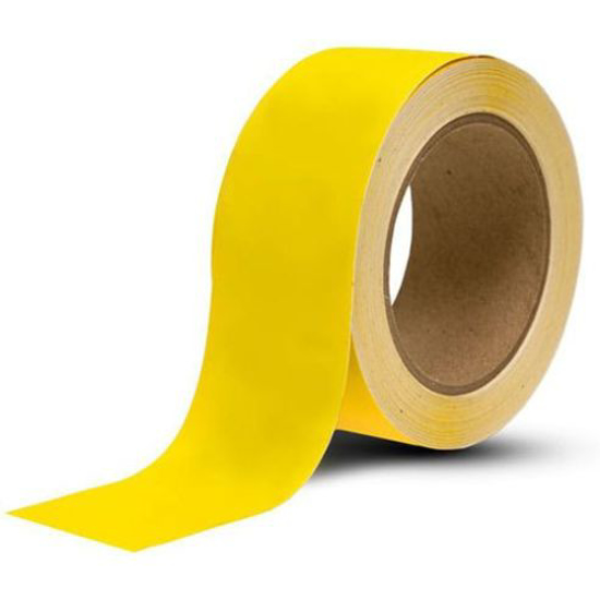 Слика на Лента за предупредување, 48мм*30м., 130 микрони, Самолеплива, BST, жолта