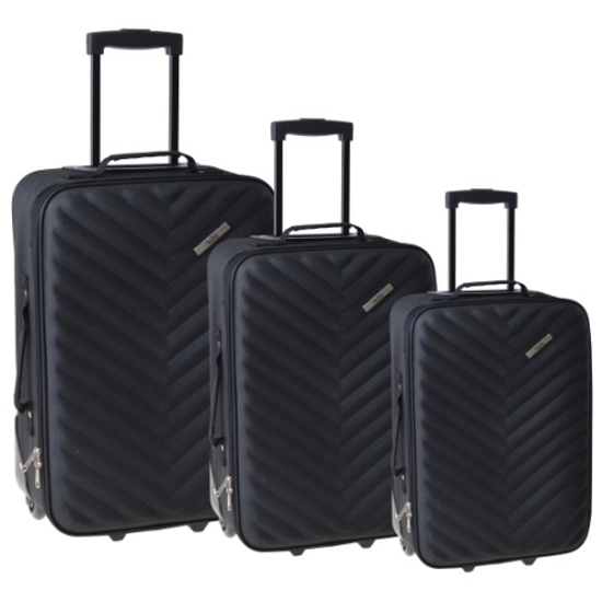 Слика на Куфер, 2 тркала, Мека, Sazio, Doha, 100106 S, 37*55*20цм, Црна