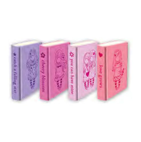Слика на Гума, За Бришење, Облик На Книга, Сет 1/4, Santoro, Sparkle&Bloom, 949GJD01