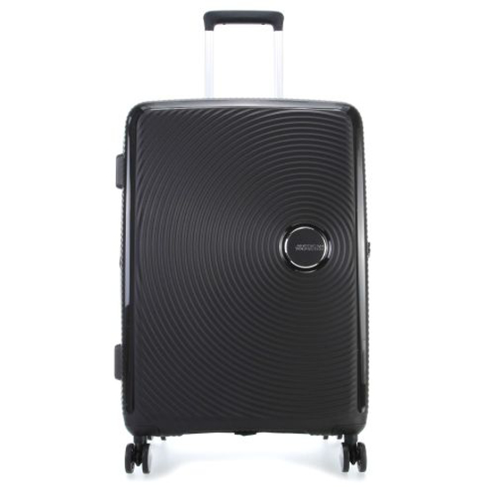 Слика на Куфер, 4 Тркала, Тврда, American Tourister,Soundbox, 88473/1027, 46*67*29цм,Црна