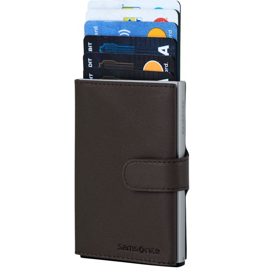 Слика на Футрола, За кредитни картици, Samsonite , Alu Fit 202, 133890/1251, Кафена