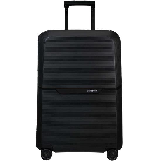 Слика на Куфер, 4 тркала, Тврда, Samsonite , Magnum Eco, 139846/1374, 48*69*30цм, Т. Сива