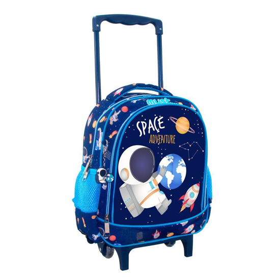 Слика на Ранец со тркала, 2 патенти, Space adventure, Diakakis, Must,000584037,27*31*10цм