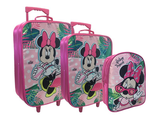 Слика на Сет 1/2 куфери и ранец, Minnie Mouse, Statovac, TB12, 318346, Розева