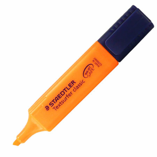 Слика на Текст маркер, Staedtler, Textsurfer® classic, 364-4, Портокалова