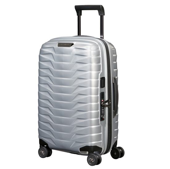 Слика на Куфер, 4 Тркала, Тврда, Samsonite, Proxis Sp., 140087/1776, 35*55*23/26цм, Сива