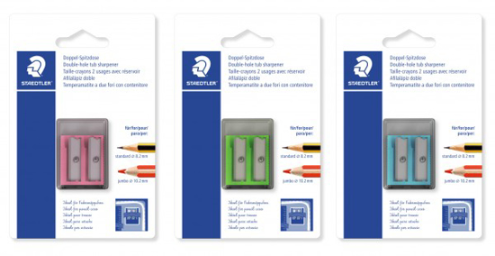 Слика на Острилка, Со два отвори, Staedtler, Мини, 51260CBK