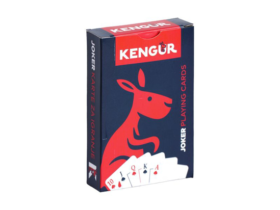 Слика на Карти за играње, Kengur, Хартија, Statovac, Joker, 711007, 5,7*8,7цм