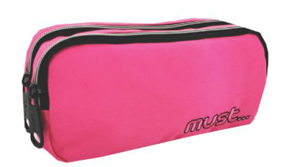 Слика на Несесер празен, 2 патенти, Must, Monochrome, 000584622, 20*6*9цм, Розева