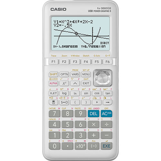 Слика на Калкулатор, Математички, Графички, Casio, FX-9860GIII-W-ET