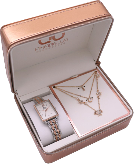 Слика на Часовник, рачен + ланче, Statovac, Tulip, 505052, Розева златна