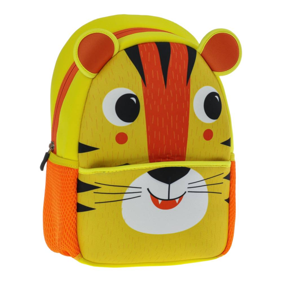 Слика на Ранец, Предучилишен, Tiger, Sazio, Foamy, 100443, 21*30*9,5цм, Жолта