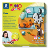 Слика на Глина, Полимерна, Сет 4*42гр, F&P Pets, Staedtler, Fimo Kids, 8034 02 LZ