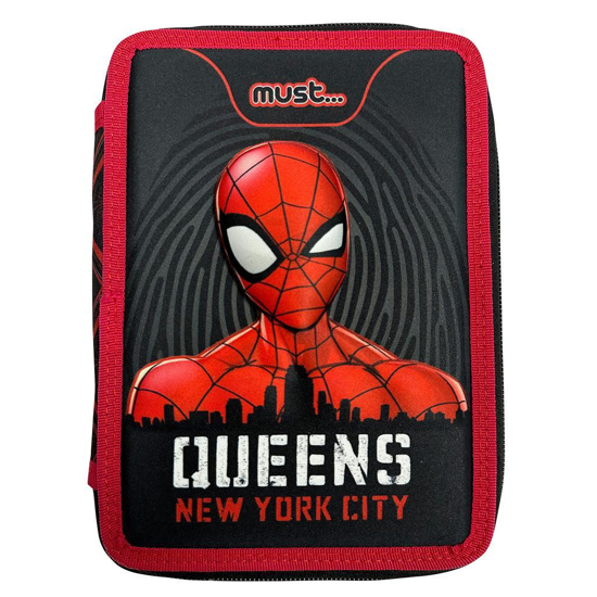 Слика на Несесер полн, 2 Патенти, Must,Spiderman queens new york city,000508118,15*21*5цм