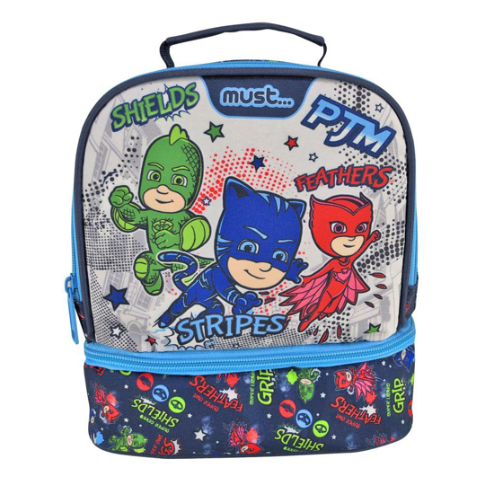 Слика на Торба за ужинка, Must, PJ Masks anyone can be a hero, 000484278, 20*24*12цм