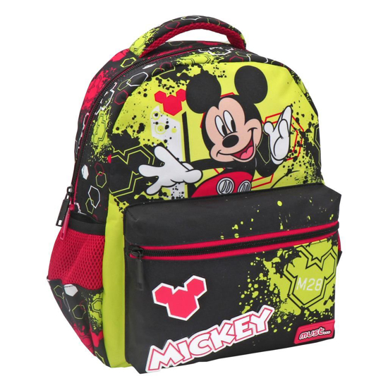 Слика на Ранец, Предучилишен, 2 Патенти, Must, Mickey M28, 000563437, 27*31*10цм