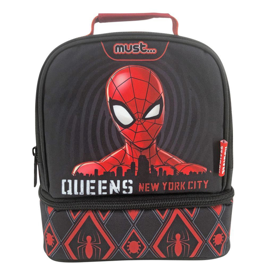Слика на Торба за ужинка, Must, Spiderman queens new york city, 000508127,20*24*12цм
