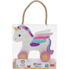 Слика на Играчка, Дрвена, Rainbow Unicorn, 18 месеци, Trefl, 61698