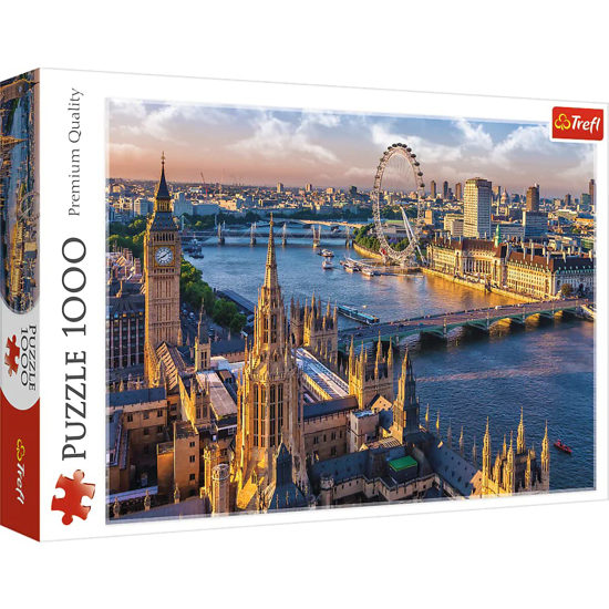 Слика на Сложувалка, London, 1000 парчиња, 68*48цм, 3y+, Trefl, Premium, 10404