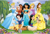 Слика на Сложувалка, Princesses in the garden,104 парчиња, 5y+,Trefl,Super Shape XL,50019