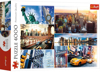 Слика на Сложувалка, New York-collage, 4000 парчиња, 136*96цм, 3y+, Trefl, Premium, 45006