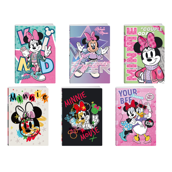 Слика на Тетратка, А5, 50 листови, 80гр, Линии, Minnie Mouse, Statovac, Premium, 318221