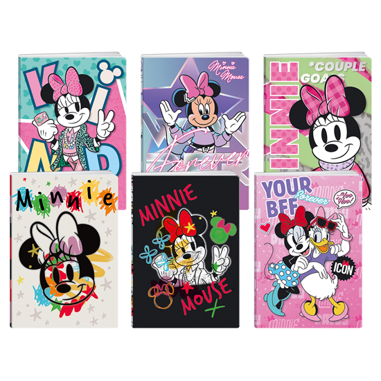 Слика на Тетратка, А4, 50 листови, 80гр, Линии, Minnie Mouse, Statovac, Premium, 318231