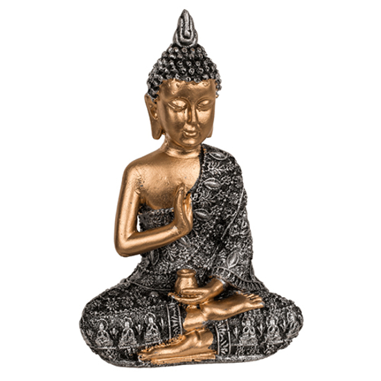 Слика на Декорација, фигура Буда, 8,5х5х13см, Out of the blue,  Buddha, 190446