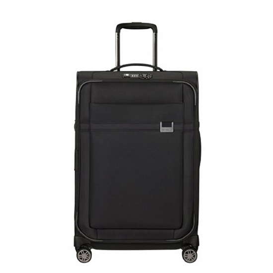 Слика на Куфер, 4 Тркала, Мека, Samsonite, AIREA, 133625/1041, 43*67*26/30цм, Црна