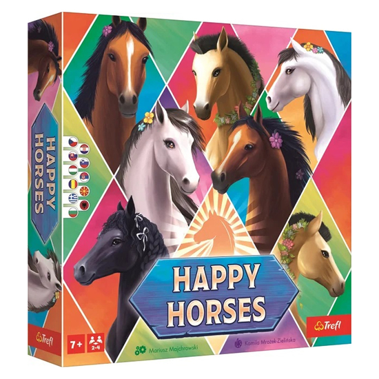 Слика на Друштвена игра, Happy Horses, 3+, Trefl, 02520