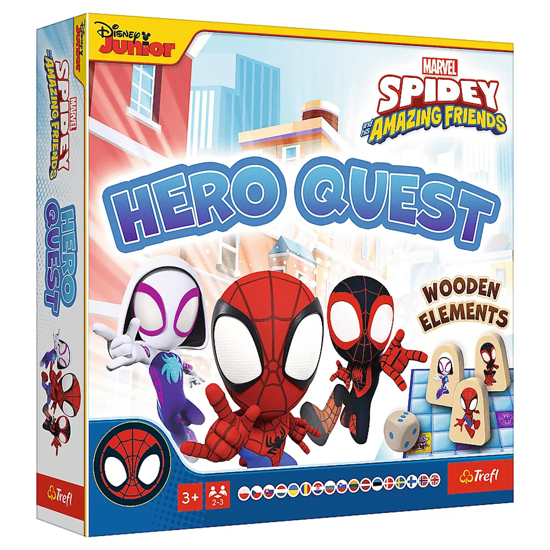 Слика на Друштвена игра, Hero Quest, Spidey and his amazing Friends, 3+, Trefl, 02436