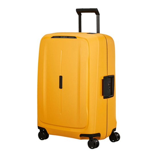 Слика на Куфер, 4 Тркала, Тврда, Samsonite, ESSENS SPINER, 146911/4702, 69x49x30 цм,Жолта