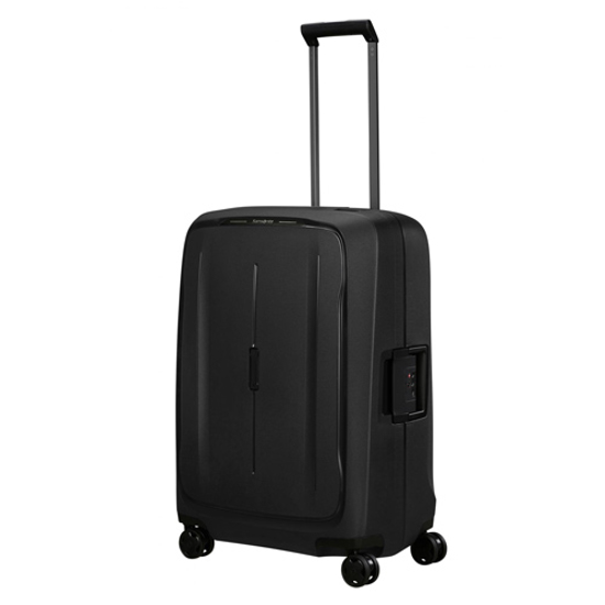 Слика на Куфер, 4 Тркала,Тврда, Samsonite, ESSENS SPINER, 146911/1374, 69x49x30 цм,Графит